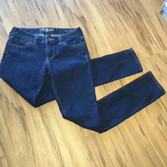 Lucky Brand Jeans LOLA Skinny Size 00/24 - Picture 1 of 8